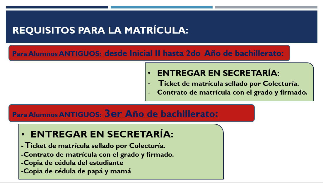 ÚLTIMO LLAMADO MATRÍCULAS 2023-2024